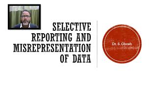 Selective Reporting and Misrepresentation of Data [upl. by Maitund]