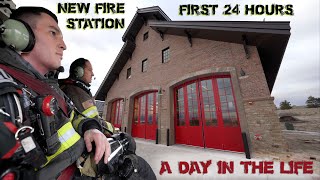 First 24 Hours in a New Fire Station  A Day in the Life [upl. by Nadeau]