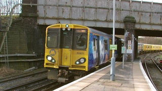 Half an Hour at 216  Birkenhead North Station 1022017  Class 507 508 terminus [upl. by Wendel]