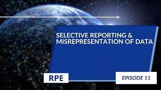 Selective Reporting amp Misrepresentation of Data  Episode 11  Research Ethics [upl. by Broderick]